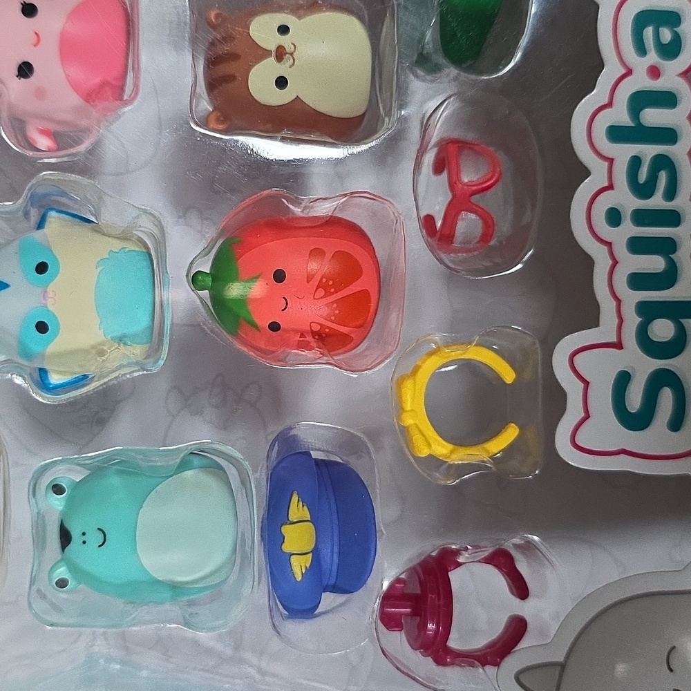 Squish-a-longs By Squishmallow, Series 1, 14 Figures, 19 Pieces, New - Picture 6 of 9